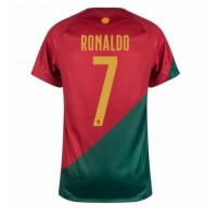 Camisa de time de futebol Portugal Cristiano Ronaldo #7 Replicas 1º Equipamento Mundo 2022 Manga Curta
